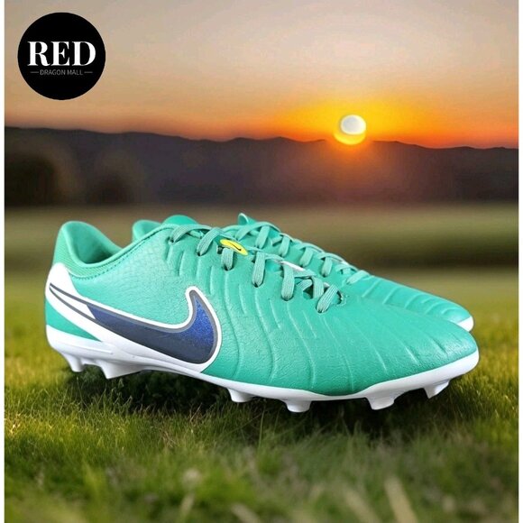 Nike Tiempo Legend 10 Elite FG Green Soccer Cleats HJ7272-300 - Men\'s Size 11 main image 7